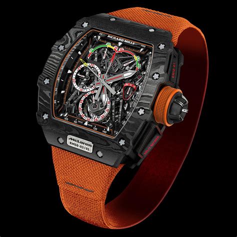 richard mille mclaren automatic watch|richard mille mclaren watch price.